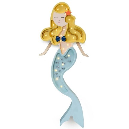 Lampa Little Lights Mała Syrenka BLOND /Little Lights