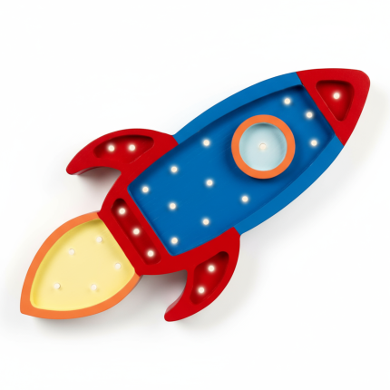 Lampa Little Lights Rakieta NAVY  /Little Lights