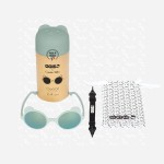 Okulary przeciwsłoneczne OURS'ON almond green, rozmiary / Kietla