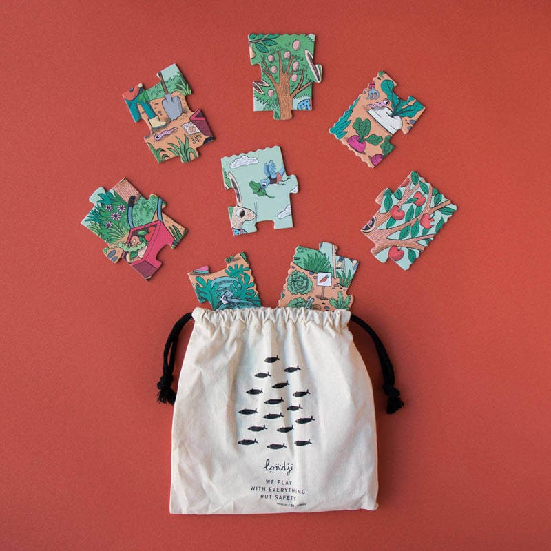 Puzzle dla dzieci Ogród Króliczków /Londji