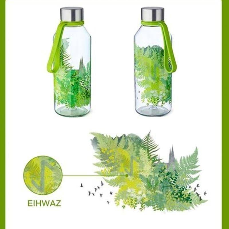 Butelka do wody Runes Wisdom Flask 0,65 L - natura / Carl Oscar