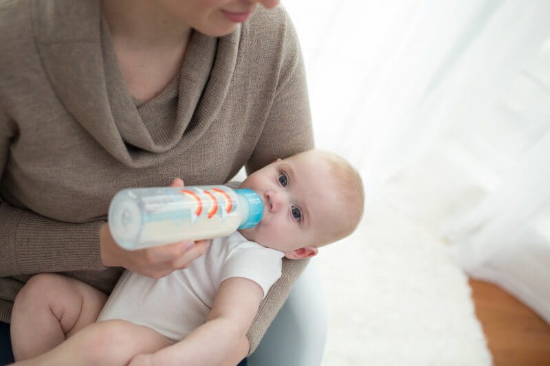 Zestaw "Od butelki do kubka" niebieski wąska szyjka / Dr Brown's