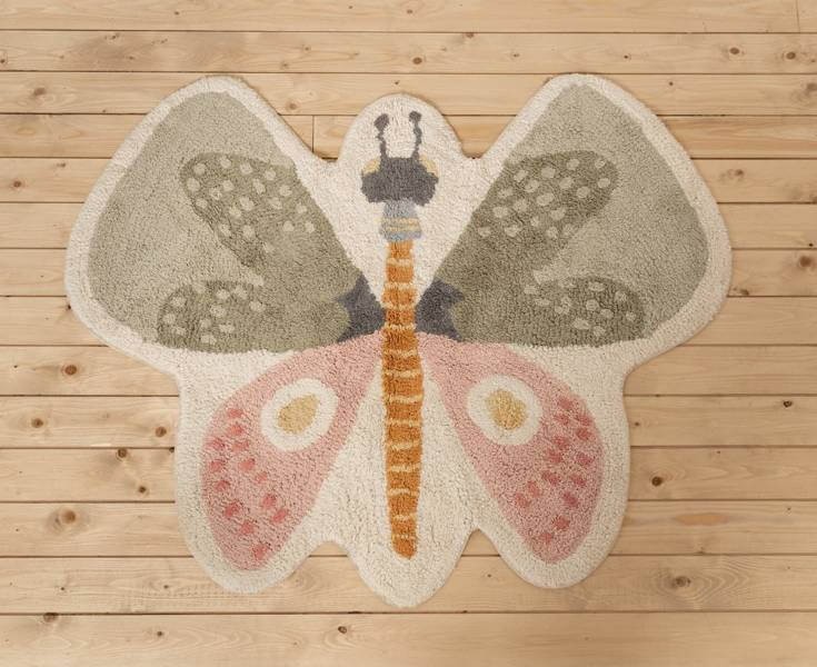 Dywan Motyl 110 x 94 cm /Little Dutch