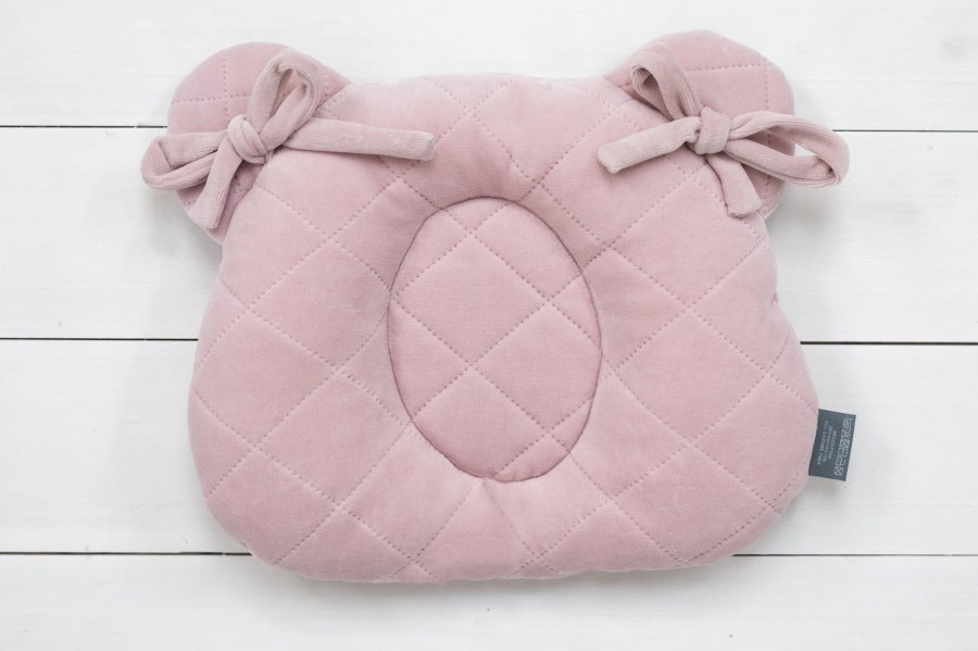 Poduszka z wgłębieniem na główkę Royal Baby Pink / Sleepee