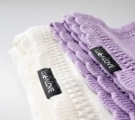 Kocyk ażurowy DAISY - lawenda / Lullalove