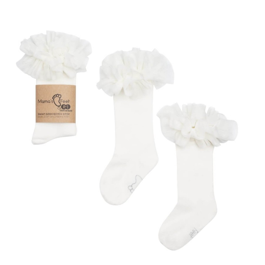 Podkolanówki Tutu - Ecru/Mama's Feet