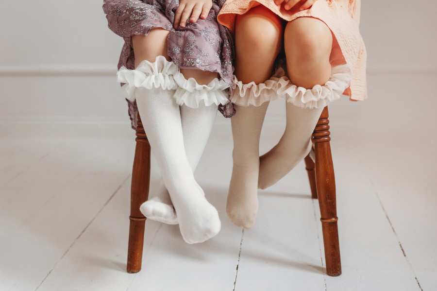 Podkolanówki Tutu - Ecru/Mama's Feet