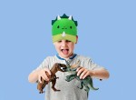 Czapka z Daszkiem Dziecięca 3D Dino UPF50+ /FlapJack