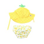 Pieluszka kąpielowa + czapka ANANAS, rozmiary / Zoocchini