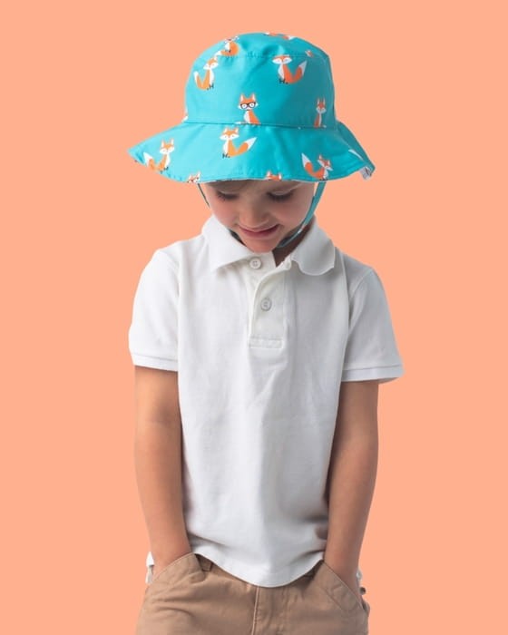 Dwustronny Kapelusz Przeciwsłoneczny Lis - Jeż, różne rozmiary /FlapJack