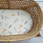 Prześcieradła do gondoli 2pak WISIENKI&GAŁĄZKI/ Pink no More