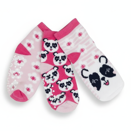 Skarpetki 3 pary Panda 0-24m / Zoocchini