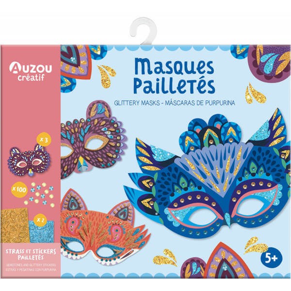 Błyszczące maski DIY /Auzou