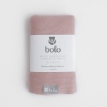 Lekki kocyk bambusowy 80×100 – pudrowy róż / Bolo