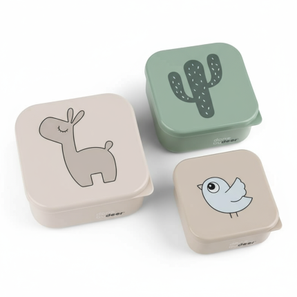 Friends zestaw pojemników 3szt. sand/ Done by Deer