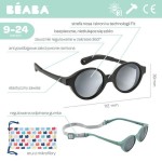 Okulary przeciwsłoneczne dla dzieci 9-24 miesięcy Black /Beaba