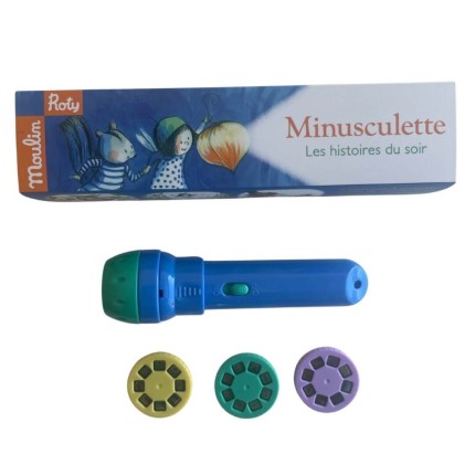 Latarka - projektor PRZYGODY KRUSZYNKI / Moulin Roty