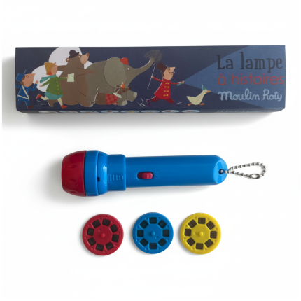 Latarka - projektor LES HISTORIES DU SOIR / Moulin Roty