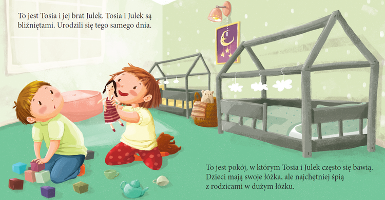 Tosia i Julek robią siku / Wydawnictwo Dwukropek