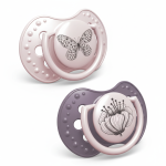 Smoczki Botanic GIRL 2szt RÓŻNE ROZMIARY / LOVI