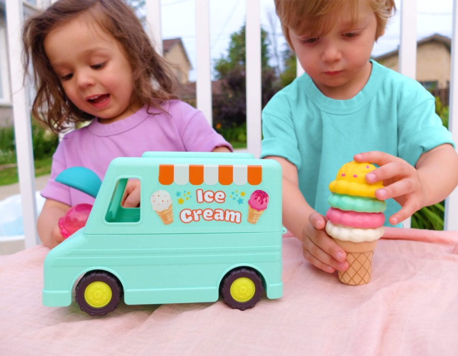 Sweet Scoops – lodziarnia na kółkach z magnetyczną łyżką do lodów /B.toys