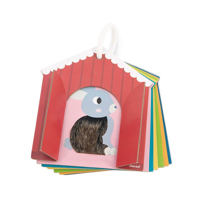 Karty sensoryczne Farma 7 elementów 12 m+ / Janod