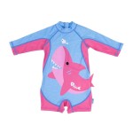Kombinezon do Pływania Rekin Pink, różne rozmiary/Zoocchini