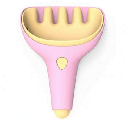 Zestaw łopatka + grabki Raki Banana Pink / QUUT