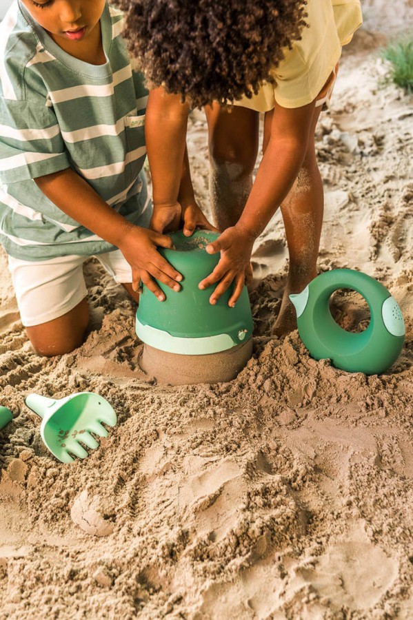 Wiaderko z sitkiem Bucki Cherry + Banana Pink / QUUT