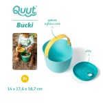 Wiaderko z sitkiem Bucki Lagoon + Banana Blue / QUUT
