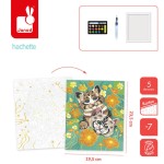 Zestaw kreatywny: Malowanie po numerach Małe zwierzątka 7+ / Janod