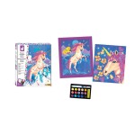 Zestaw kreatywny: Malowanie po numerach Jednorożce 7+ / Janod