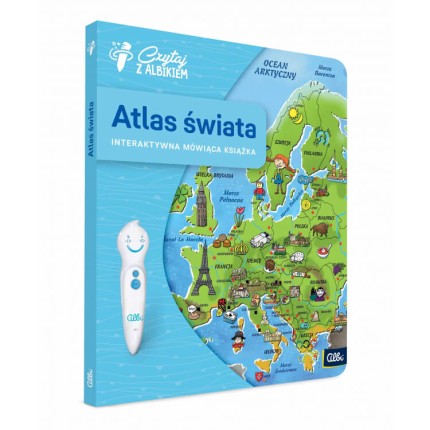 Książka Atlas świata 6+ / Czytaj z Albikiem
