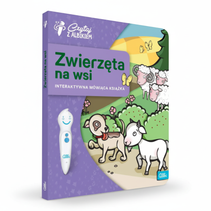 Książka Zwierzęta na wsi 2+ / Czytaj z Albikiem
