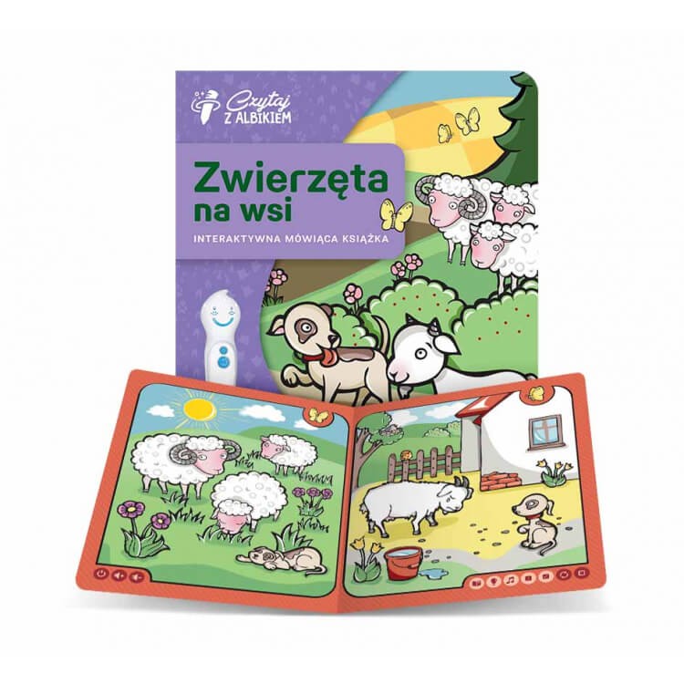 Książka Zwierzęta na wsi /Albi