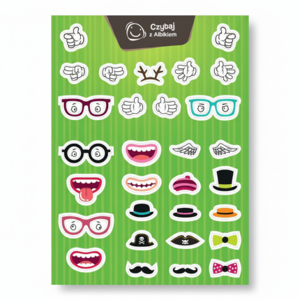 Naklejki na pióro Albik / Czytaj z Albikiem
