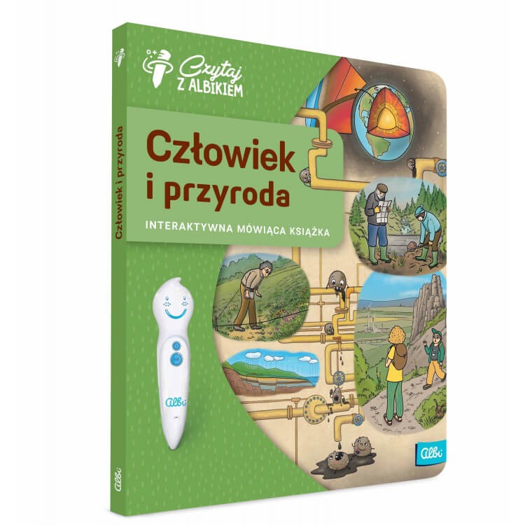 Książka Człowiek i przyroda /Albi