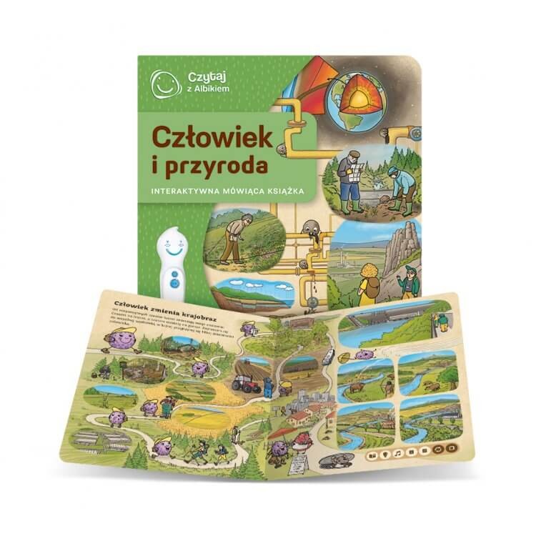 Książka Człowiek i przyroda /Albi
