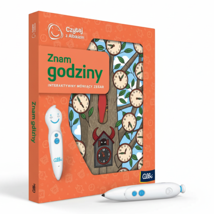 Znam godziny - zegar 3+ / Czytaj z Albikiem