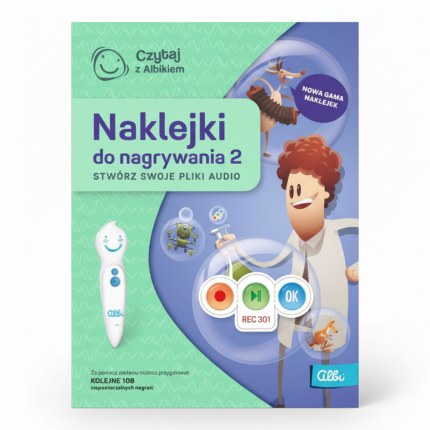 Naklejki do nagrywania 2 / Czytaj z Albikiem