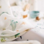 Otulacz kocyk bambusowy OCEAN / Layette