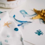 Otulacz kocyk bambusowy OCEAN / Layette