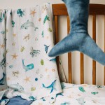 Otulacz kocyk bambusowy OCEAN / Layette