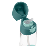 Tritanowa butelka ze słomką 450ml Emerald Forest / b.box