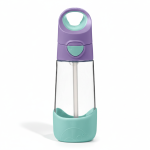 Tritanowa butelka ze słomką 450ml Lilac Pop / b.box