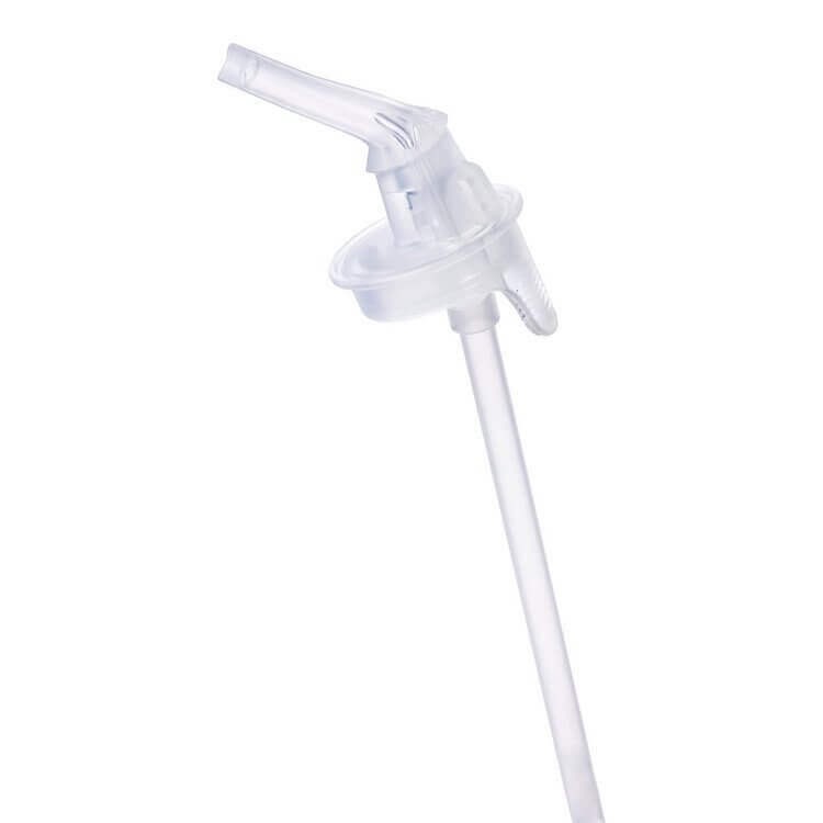Tritanowa butelka ze słomką 450ml Lilac Pop / b.box