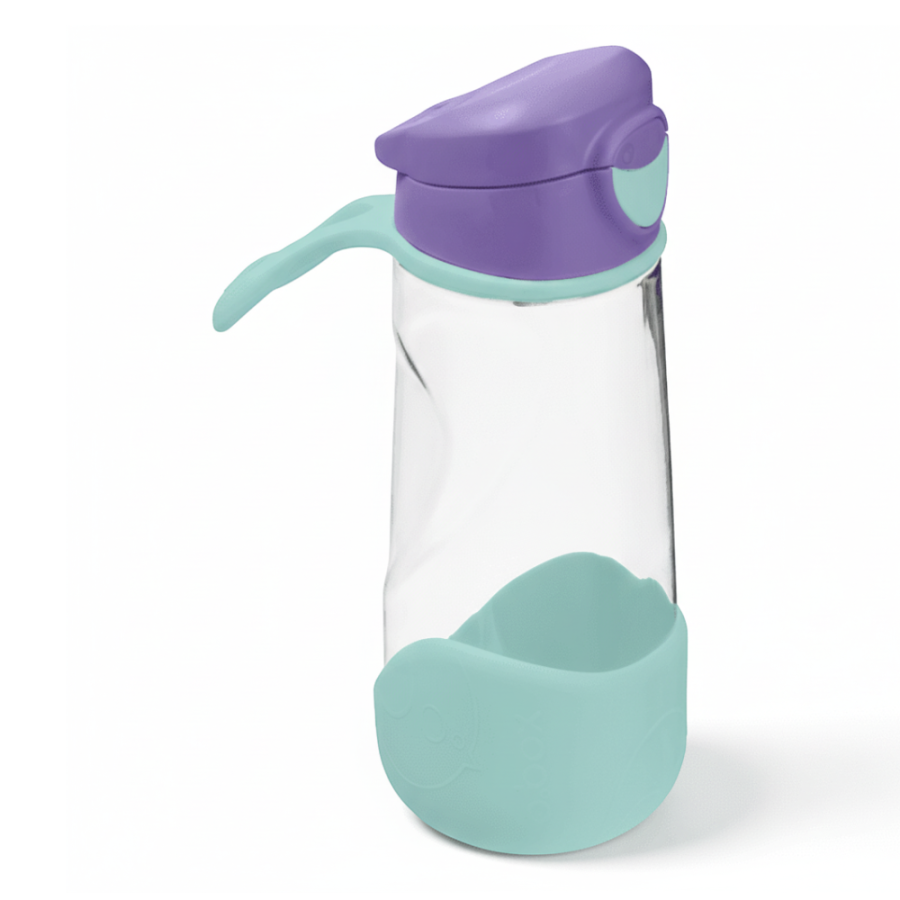 Sportowa butelka tritanowa 450ml - Lilac Pop / b.box