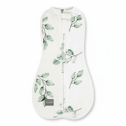 Otulacz FIRST STEP Eukaliptus z czapeczką  / Sleepee