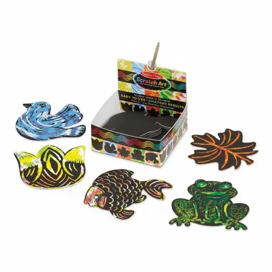 Zdrapki Holograficzne Mini ART NOTES - Natura /Molissa and Doug