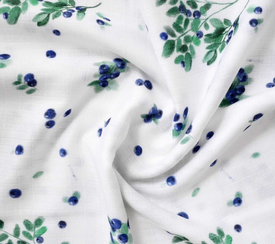 Jagódki - otulacz muślinowy 100x100cm / Lullalove